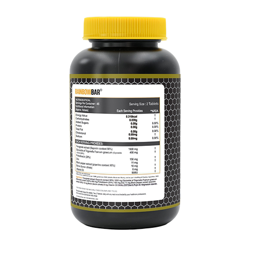 RanbowBar Men's T-Boost –  90 Tablets