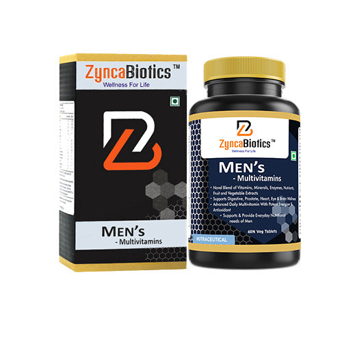 ZyncaBiotics Men's Multivitamin -  60 Tablets
