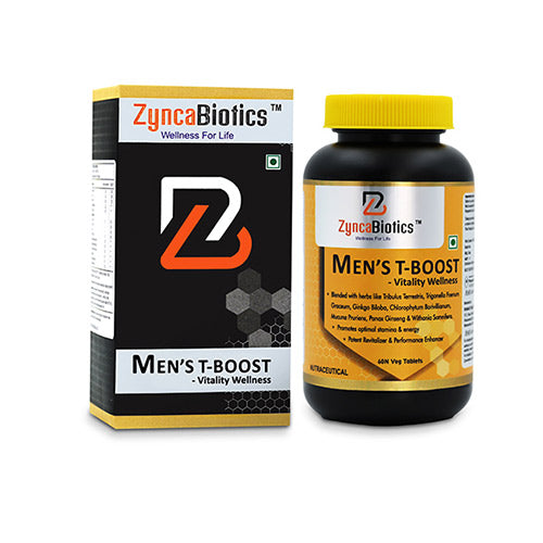 ZyncaBiotics Men's T-Boost –  60 Tablets