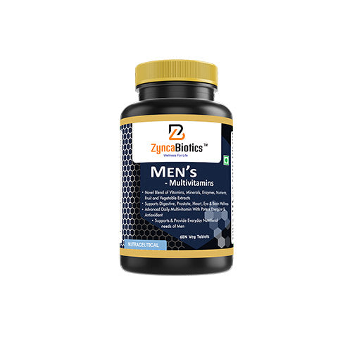 ZyncaBiotics Men's Multivitamin -  60 Tablets