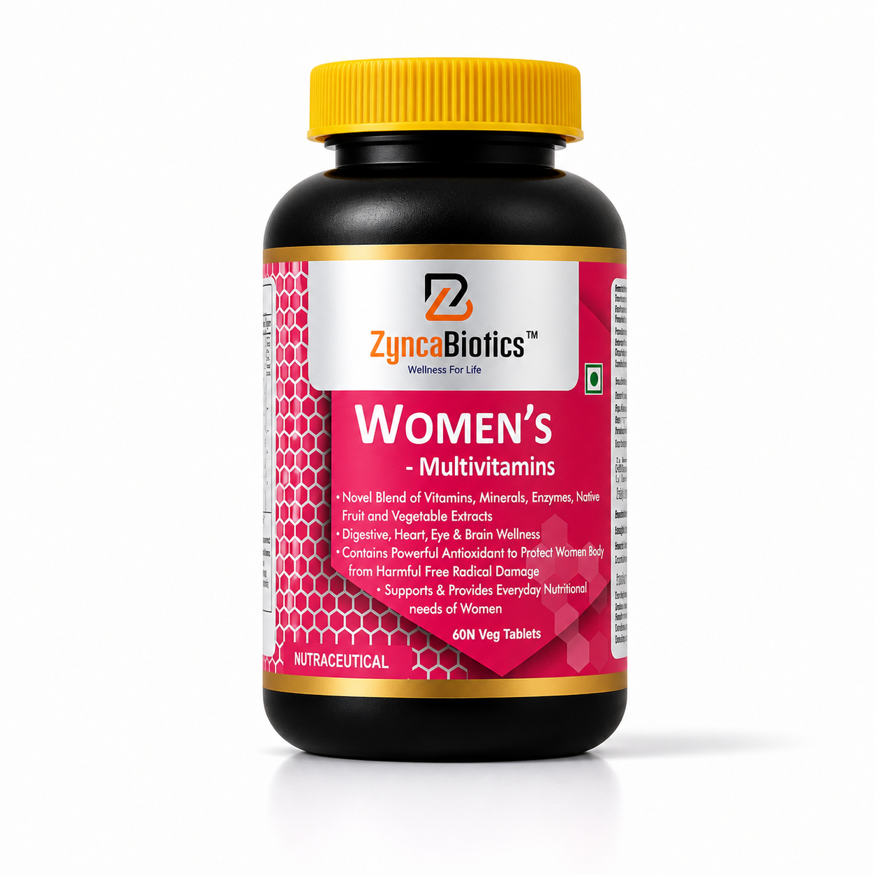 ZyncaBiotics Women's Multivitamin 60 Tablets