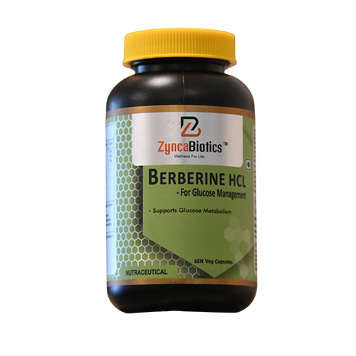 ZyncaBiotics Berberine HCL-For Glucose Management