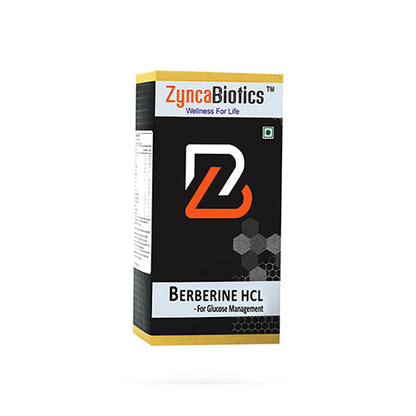 ZyncaBiotics Berberine HCL-For Glucose Management