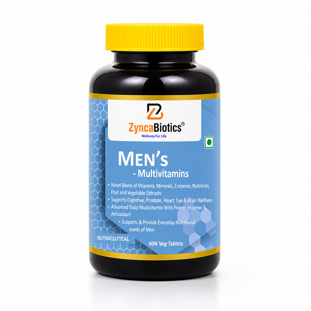 ZyncaBiotics Men's Multivitamin -  60 Tablets