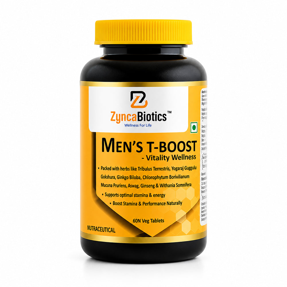 ZyncaBiotics Men's T-Boost –  60 Tablets